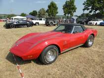 Chevrolet Corvette C3 Stingray auf dem US-Car-Treffen in Stadtbredimus (Lux.) am 05.07.2015