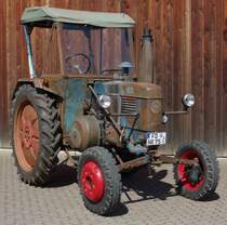 Lanz, gesehen beim Ortsjubiläum von Eiterfeld-Großentaft im Juni 2015