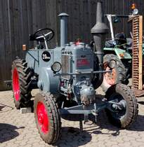 Lanz, gesehen beim Ortsjubiläum von Eiterfeld-Großentaft im Juni 2015