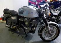 Mnch Mammut, schweres Motorrad mit PKW-Motor vom NSU-Prinz, Museum Fichtelberg, Aug.2014