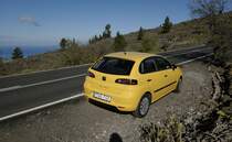 Seat Ibiza auf Teneriffa. 16. Oktober 2008.