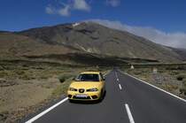 Seat Ibiza auf Teneriffa. 17. Oktober 2008.