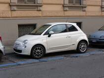 FIAT 500 am 31.05.2014 in Turin (I)