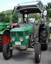 Deutz 4006, gesehen bei der Oldtimerveranstaltung in Hilders im Juni 2015