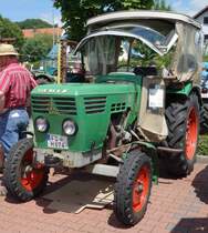 Deutz 4006, gesehen bei der Oldtimerveranstaltung in Hilders im Juni 2015
