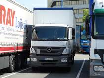 Mercedes Benz Axor am 11.07.15 in Ludwigshafen 