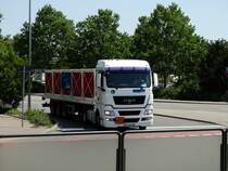 MAN TGX von LINDE am 11.07.15 in Ludwigshafen 