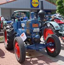 Lanz 7506, gesehen bei der Oldtimerveranstaltung in Hilders im Juni 2015