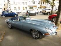 Jaguar E-Type Roadster bei den Remich Classic 2015