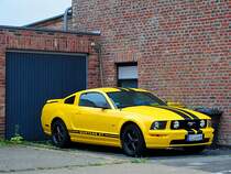 Ford Mustang V, GT am 12.7.2015 in Herzogenrath