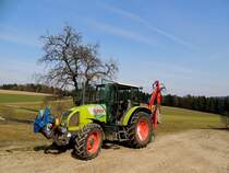 CLAAS CELTIS-436RC; mit Landwirtschaftlicher Gerätschaft ausgerüstet; 150316