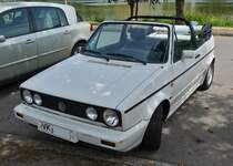 . VW Golf I Cabrio aufgenommen am 12.07.2015.