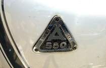 Condor-Werke AG, Tankemblem an einem Oldtimer-Motorrad des Motorrad-und Fahrradherstellers aus der Schweiz, Juli 2015