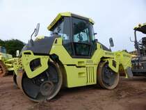 Hamm DV 90 eingesetzt beim Bau der Ortsumgehung Konz-Könen, 31.05.2015