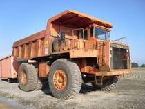 Terex 33-07C am 18.10.2009 auf einer Baustelle in der Nähe von Irrel