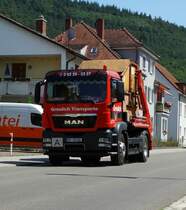 MAN TGS am 16.07.15 in Neckargemünd 