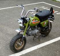 Honda Z50  Monky , ab 1961 gebautes Kleinmotorrad, Juli 2015