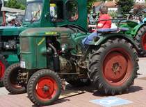 Deutz, gesehen bei der Oldtimerausstellung der  Alten Zylinder  Hilders im Juni 2015