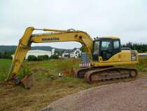 Komatsu PC 160 LC-7 (Baujahr 2004, zul. Gesamtgewicht 16.400 kg, Leistung 82,4 kW) am 21.06.2015 in Schweich