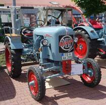 Eicher ED 13, gesehen bei der Oldtimerausstellung der  Alten Zylinder  Hilders im Juni 2015