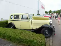 Armstrong Siddeley 20/25 Touring Saloon am 19.07.2015 auf dem 31. Konzer Old- und Youngtimertreffen