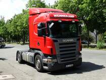 Scania Sattelzugmaschine am 18.07.15 in Neu-Isenburg