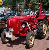 Porsche Standard, gesehen bei der Oldtimerausstellung der  Alten Zylinder  Hilders im Juni 2015