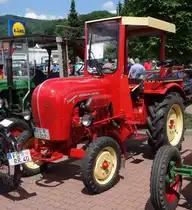 Porsche Standard, gesehen bei der Oldtimerausstellung der  Alten Zylinder  Hilders im Juni 2015