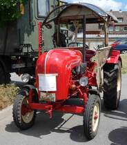 Porsche Standard, gesehen bei der Oldtimerausstellung der  Alten Zylinder  Hilders im Juni 2015
