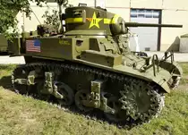 M3 A1  Stuart , Leichtpanzer aus US-amerikanischer Produktion ab 1941, Schweizerisches Milit�rmuseum Full, 04.07.2015