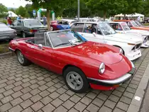 Alfa Romeo Spider am 19.07.2015 auf dem 31. Konzer Old- und Youngtimertreffen