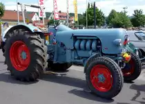 Eicher, gesehen bei der Oldtimerausstellung der  Alten Zylinder  Hilders im Juni 2015