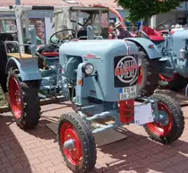 Eicher 13 PS, gesehen bei der Oldtimerausstellung der  Alten Zylinder  Hilders im Juni 2015