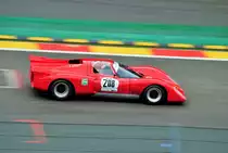 Mitzieher der Nr.208, Chevron B16, mit einem 2-Liter BMW-Motor (2 Exemplare), Bj. 1970, beim Dunlop FHR Langstreckencup, Youngtimer Festival Spa am 19.7.2015
