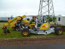 Menzi Muck A 91C 4x4 am 15.05.2011 im Trierer Hafen