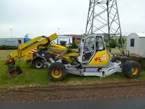 Menzi Muck A 91C 4x4 am 15.05.2011 im Trierer Hafen