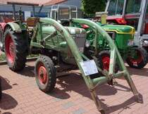 Fendt Farmer 2, gesehen bei der Oldtimerausstellung der  Alten Zylinder  Hilders im Juni 2015