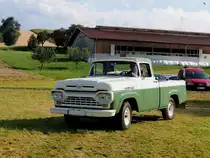 FORD-F100 (Generation-4)wurde 1964 gebaut, und trifft zur 10.Wadholz-Classic ein; 150719