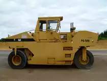 Caterpillar PS-500 auf der Autobahnbaustelle der A7 in Luxembourg (23.06.2012