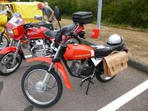 Kreidler Mustang am 19.07.2015 auf dem 31. Konzer Old- und Youngtimertreffen