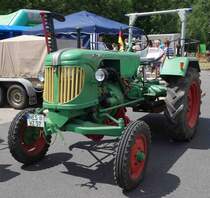 Güldner, gesehen bei der Oldtimerausstellung der  Alten Zylinder  Hilders im Juni 2015