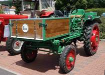 Güldner, gesehen bei der Oldtimerausstellung der  Alten Zylinder  Hilders im Juni 2015