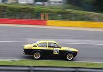 Opel Kadett C Coupe GT/E, mitgezogen wärend des YT Rennen 2 beim Youngtimer Festival Spa am 19.7.2015
