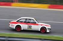 Ford Escort, mitgezogen wärend des YT Rennen 2 beim Youngtimer Festival Spa am 19.7.2015