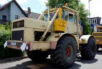 Kirovets, ausgestellt bei der Oldtimerausstellung der  Alten Zylinder  Hilders im Juni 2015