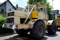 Kirovets, ausgestellt bei der Oldtimerausstellung der  Alten Zylinder  Hilders im Juni 2015