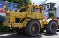 Kirovets K700A,  ausgestellt bei der Oldtimerausstellung der  Alten Zylinder  Hilders im Juni 2015