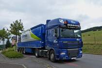 . Daf XF Sattelzug aufgenommen am  20.07.2015