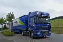 . Daf XF Sattelzug aufgenommen am  20.07.2015