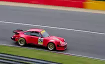 Startnummer 356 Porsche 930 , mitgezogen wärend des YT Rennen 2 beim Youngtimer Festival Spa am 19.7.2015